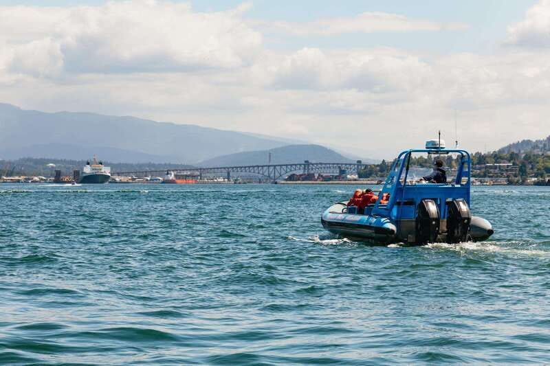 Vancouver: Indian Arm and Granite Falls Zodiac Boat Tour - Granite Falls is the main event