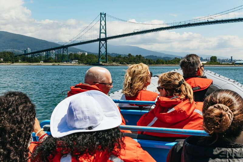 Vancouver: Indian Arm and Granite Falls Zodiac Boat Tour - Guides make a real difference