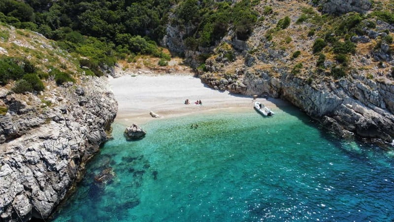 Vlore: Haxhi Ali Cave and Dafina Cave Speedboat Tour - What $93 buys you
