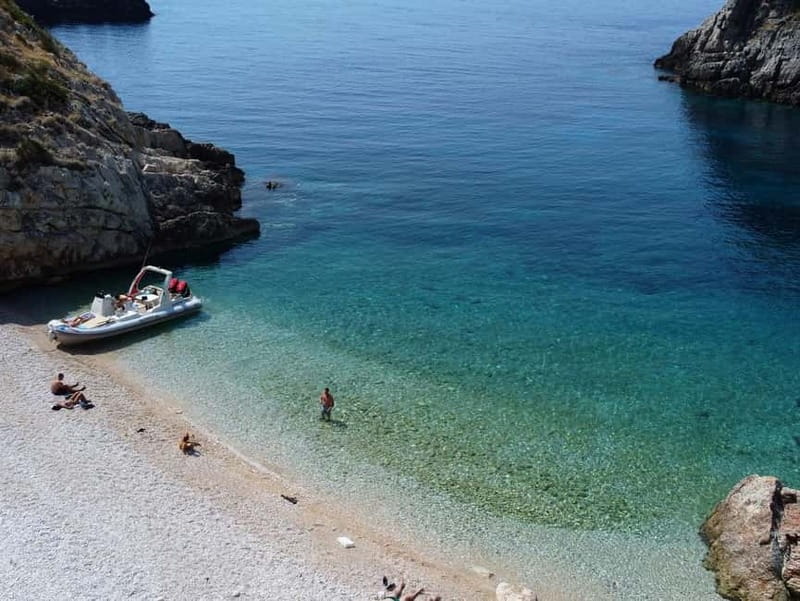 Vlore: Haxhi Ali Cave and Dafina Cave Speedboat Tour - The 30-minute ride to Haxhi Ali Cave