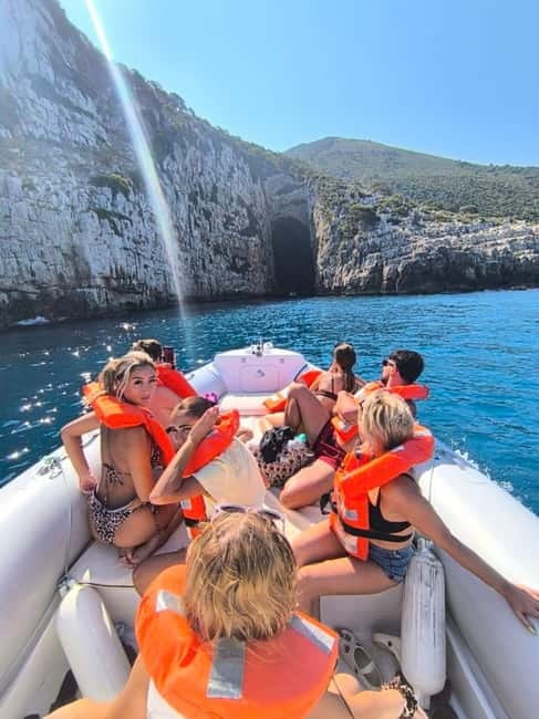 Vlore: Haxhi Ali Cave, Karaburun Speedboat Tour & Snorkeling - Shen Vasil Beach gives you the swimming time