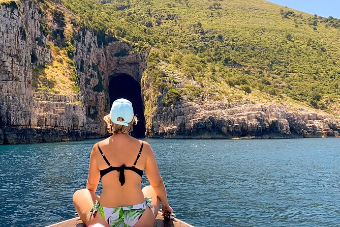Vlore Private Boat Tour to Haxhi Ali Cave & Karaburun Beach - St. Vasil Beach and the Karaburun Peninsula