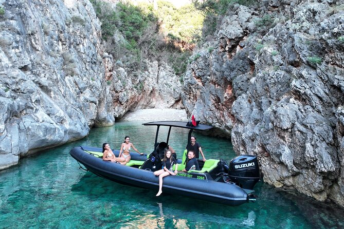 Vlore Speedboat Tour to Dafina Bay & Haxhi Ali Cave - A short walk to the two beaches of St. Vasil Bay
