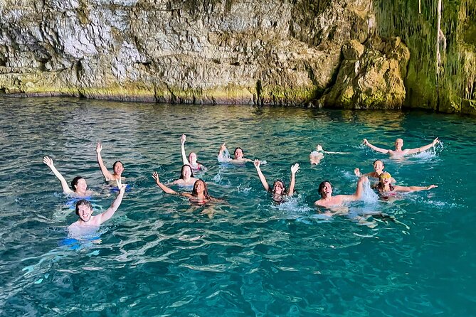 Vlore Speedboat Tour to Haxhi Ali Cave - St. Vasil Beach and the Vajana stop