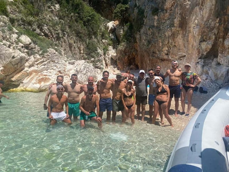 Vlorë: Speedboat Trip to Grama Bay w/ Snorkeling & Swimming - Starting from the Vlorë area