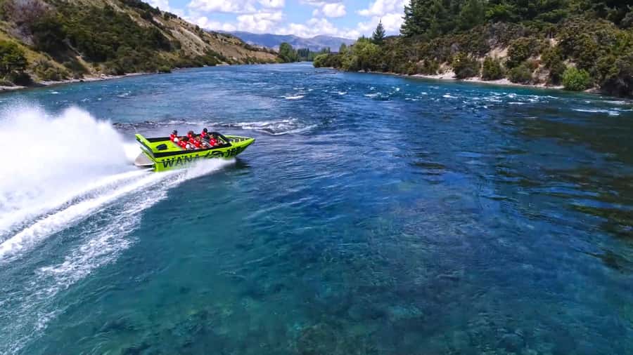 Wanaka: Jet Boat Ride on Clutha River - The Hamilton Spin, Wanaka’s signature thrill