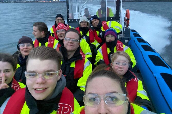 Whale Watching - RIB Boat Adventure in Kopavogur, Iceland - Nauthólsvík and the taste of harðfiskur