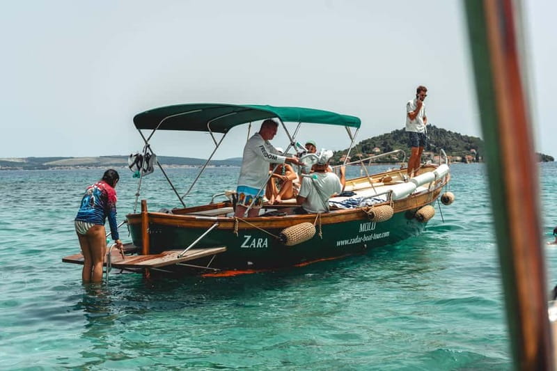 Zadar: Aperol Spritz & Island Vibes on Luxury Speedboat - Swimming and snorkeling in clear Adriatic water