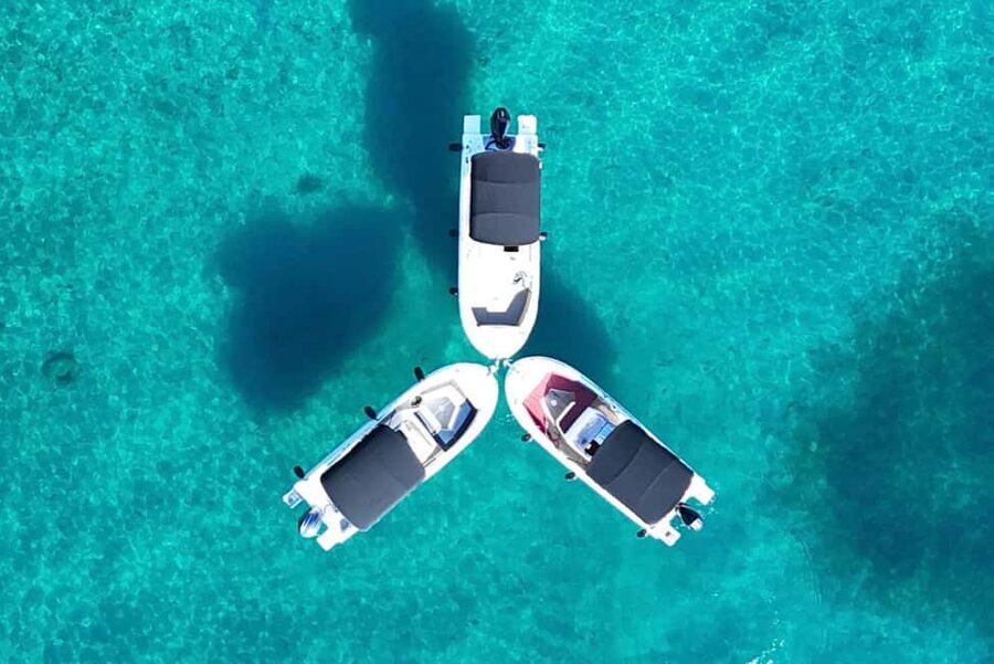 Zadar: Original Island-Hopping Speedboat Tour - Blue Bay Otrić: the clearest water and the main swim