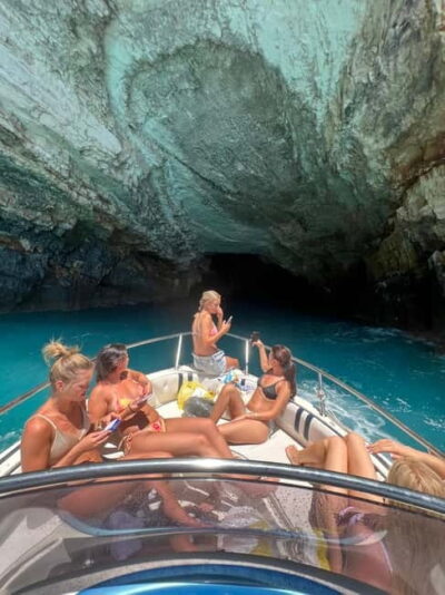Laganas Bay, Myzithres & Turtles Speedboat Tour