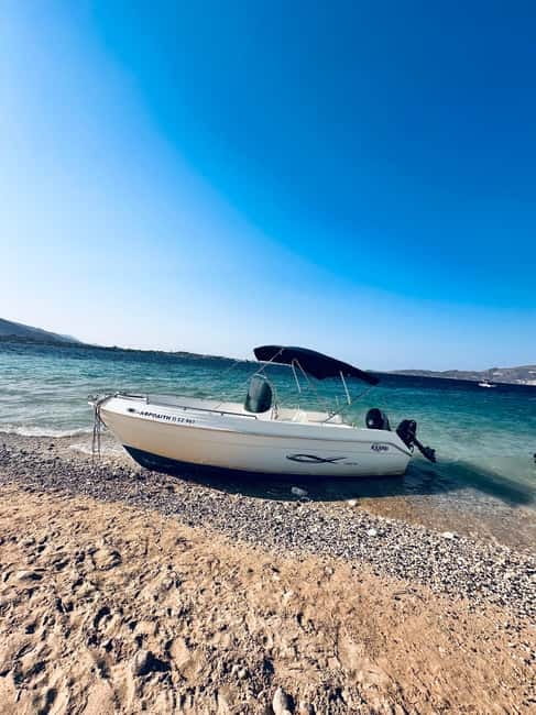 Zakynthos: Private Self-Drive Speedboat Rental No Licence - The 15-minute safety briefing and test drive