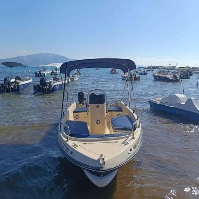 Zakynthos: Private Self-Drive Speedboat Rental No Licence - How the day fits together